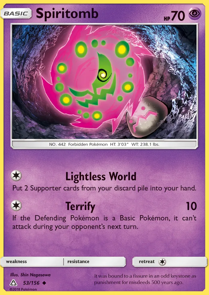 Spiritomb · Ultra Prism 53/156
