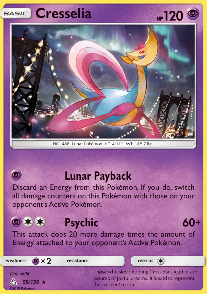 Cresselia · Ultra Prism 59/156