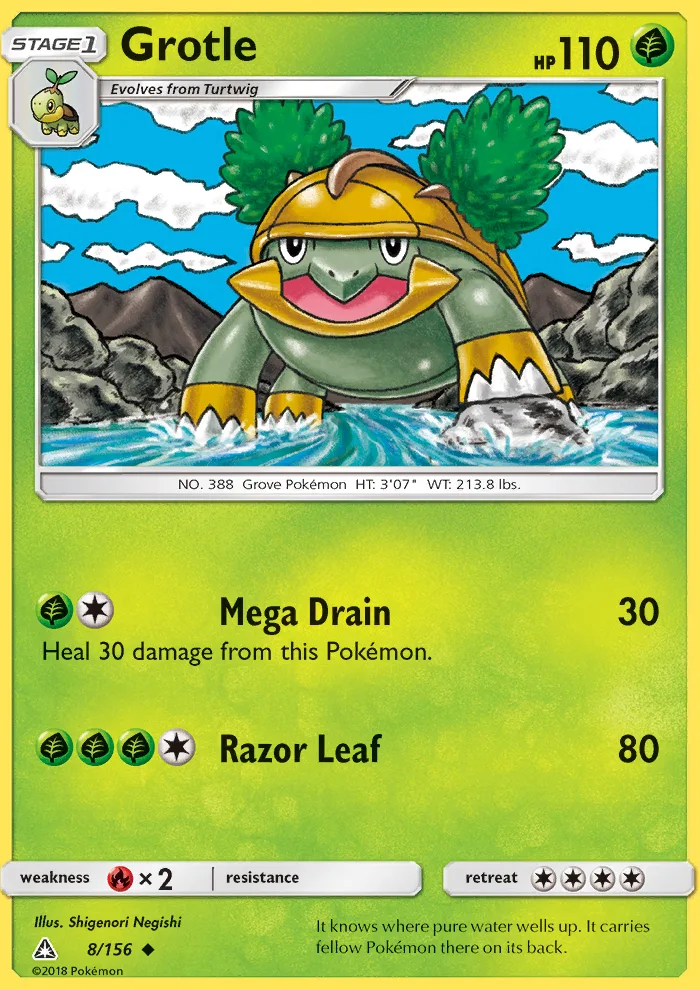 Grotle · Ultra Prism 8/156