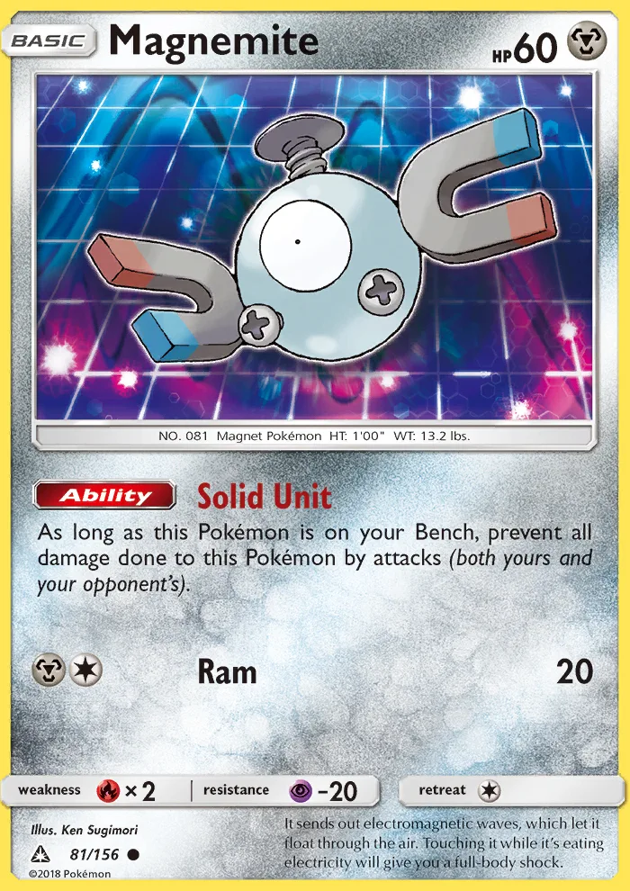Magnemite · Ultra Prism 81/156
