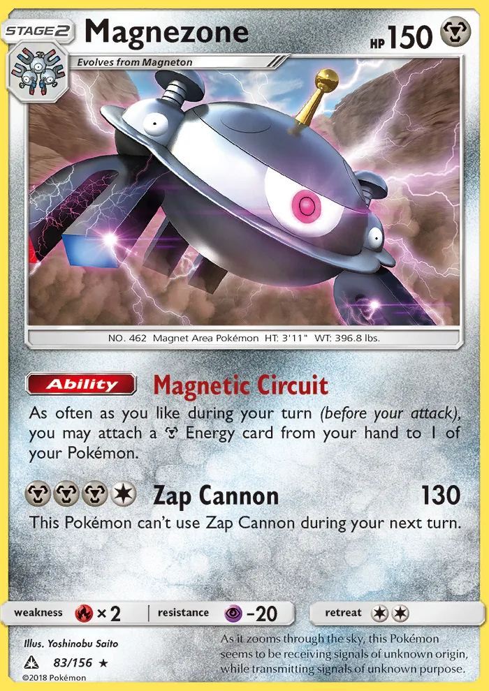 Magnezone · Ultra Prism 83/156