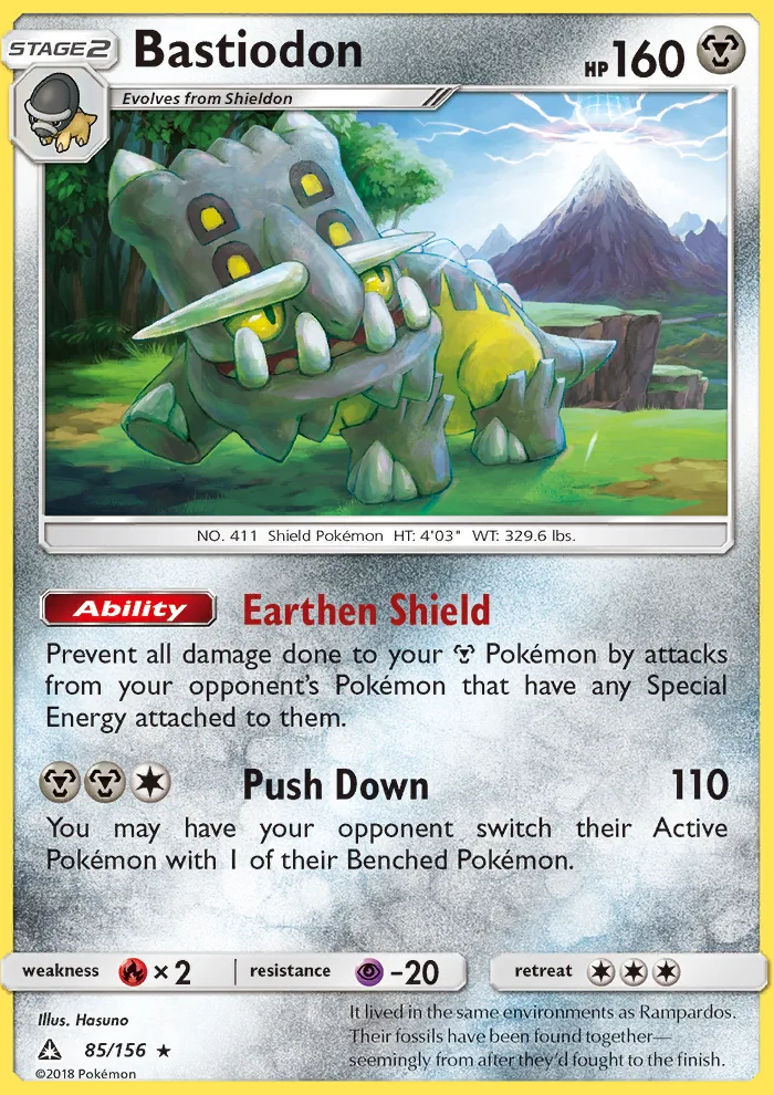 Bastiodon · Ultra Prism 85/156