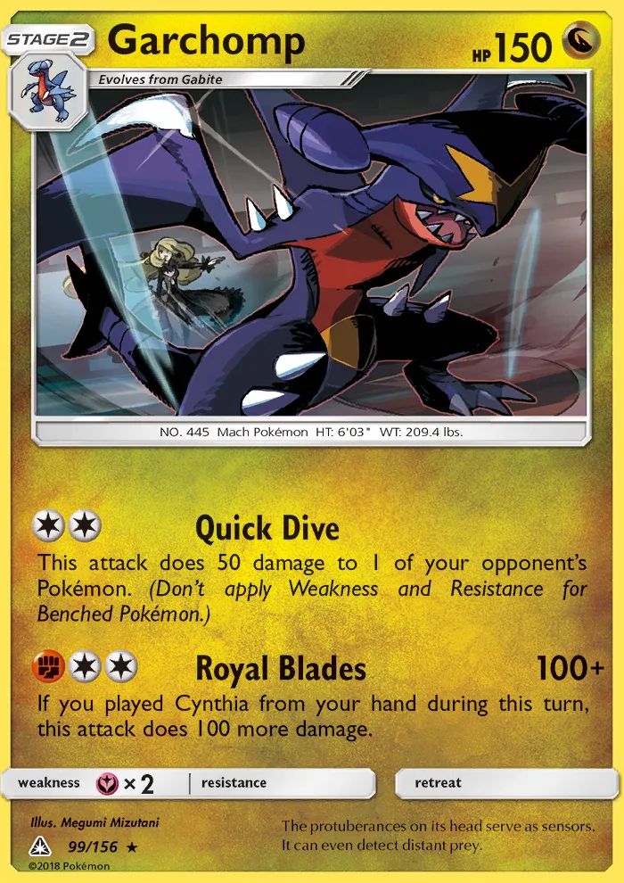Garchomp · Ultra Prism 99/156