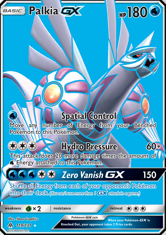 Palkia GX · Forbidden Light 119/131
