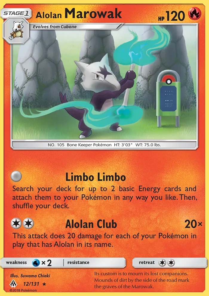 Alolan Marowak · Forbidden Light 12/131