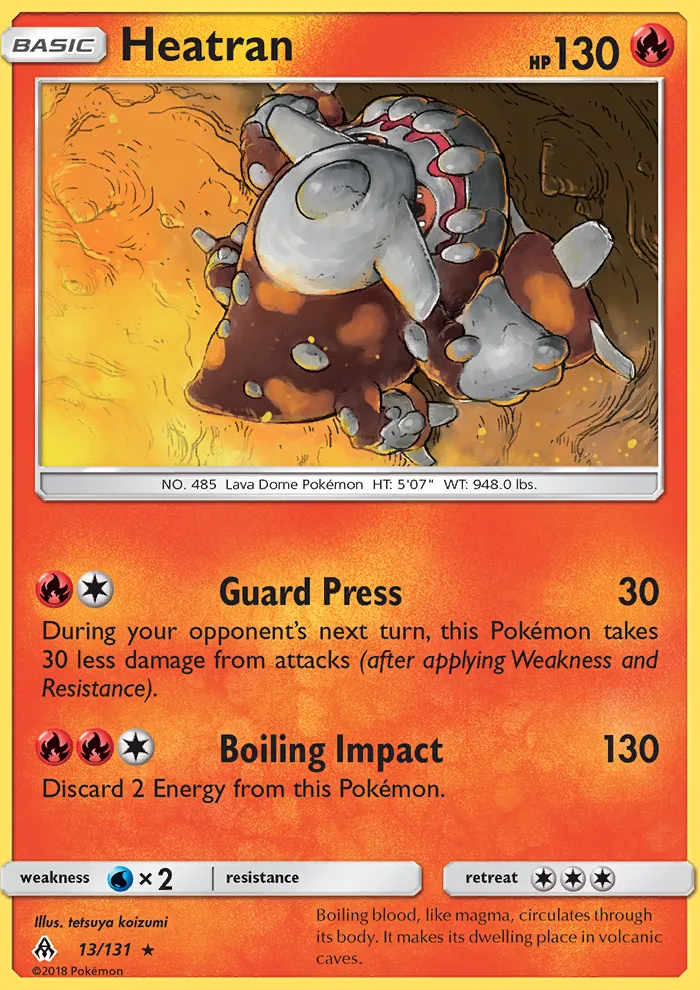 Heatran · Forbidden Light 13/131
