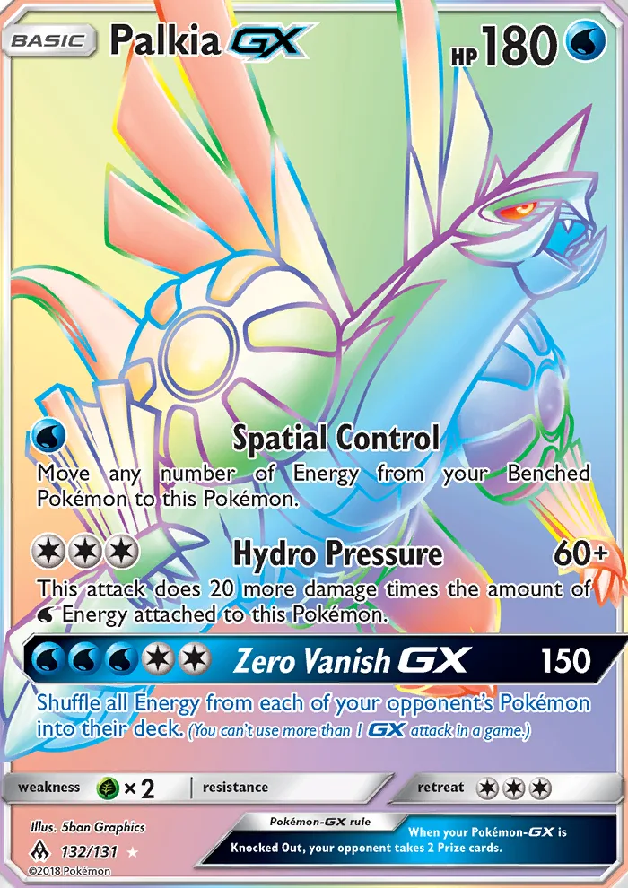 Palkia GX · Forbidden Light 132/131