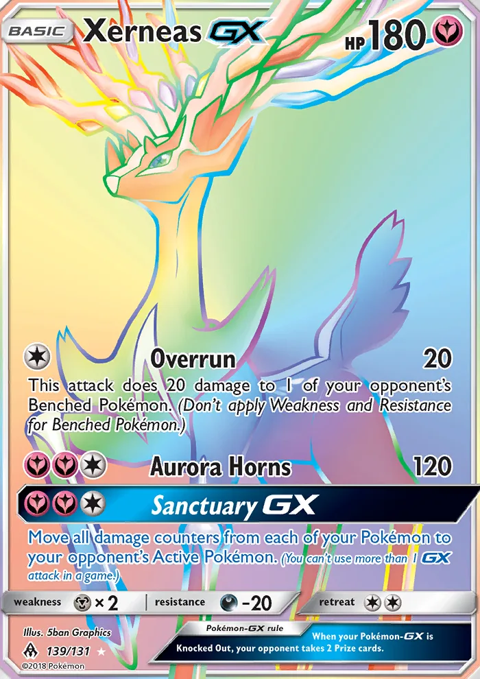 Xerneas GX · Forbidden Light 139/131