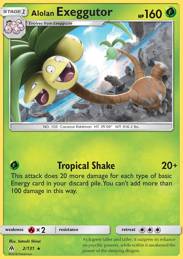 Alolan Exeggutor · Forbidden Light 2/131