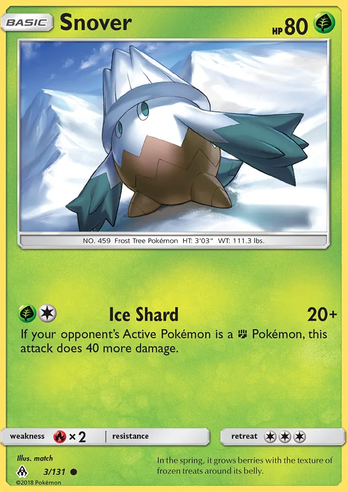 Snover · Forbidden Light 3/131
