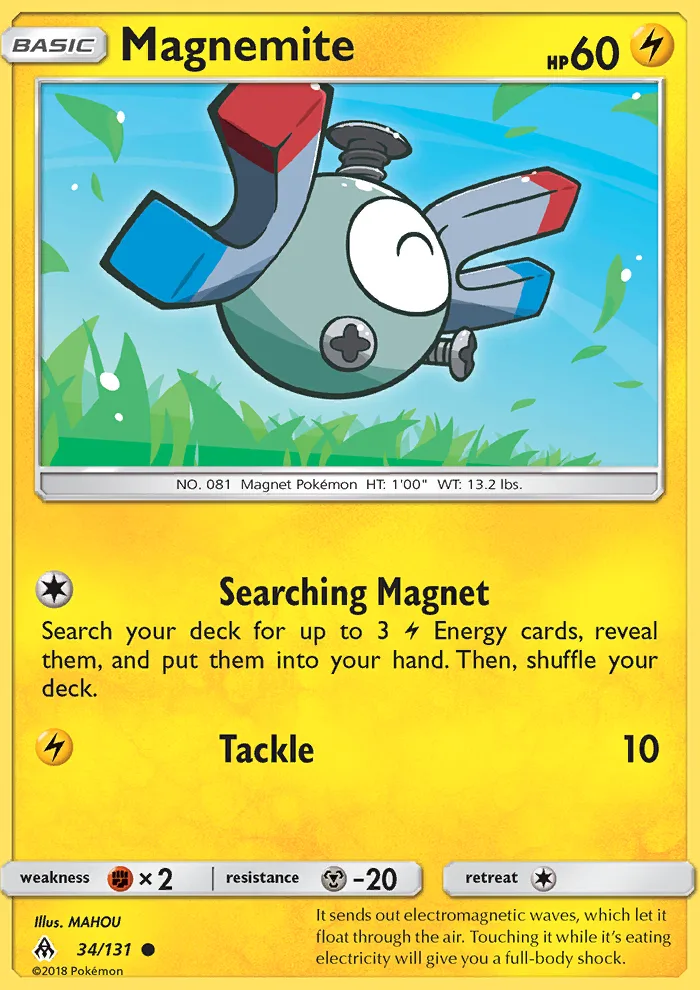 Magnemite · Forbidden Light 34/131