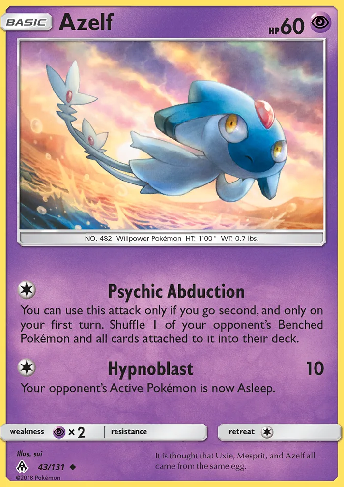 Azelf · Forbidden Light 43/131
