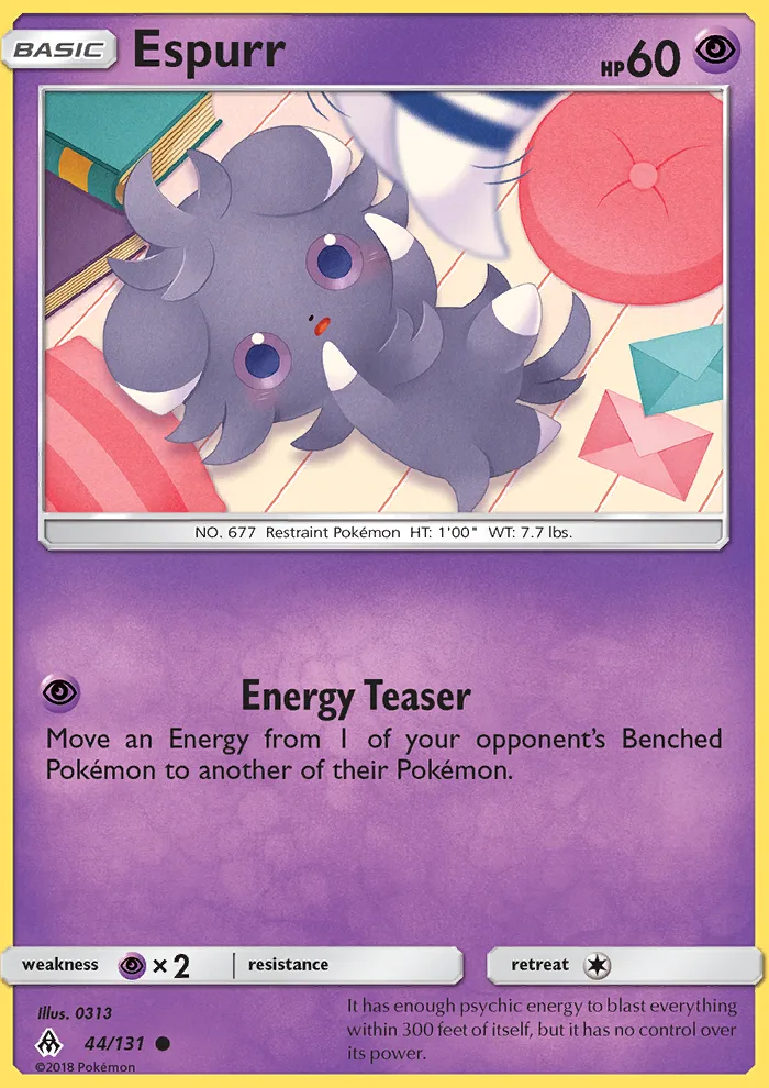 Espurr · Forbidden Light 44/131