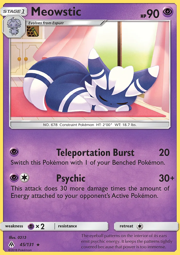 Meowstic · Forbidden Light 45/131