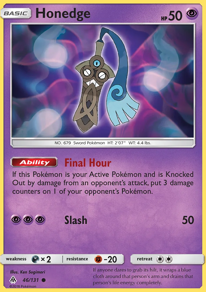 Honedge · Forbidden Light 46/131