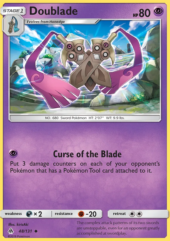 Doublade · Forbidden Light 48/131