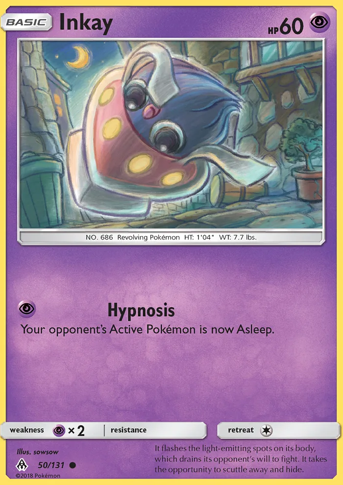 Inkay · Forbidden Light 50/131