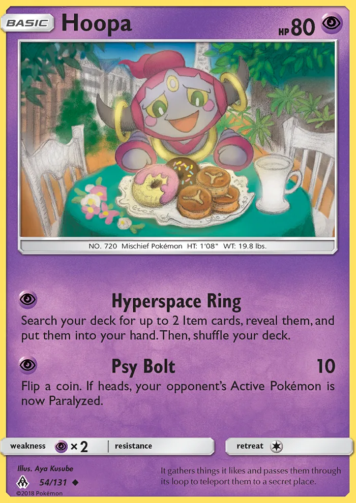 Hoopa · Forbidden Light 54/131