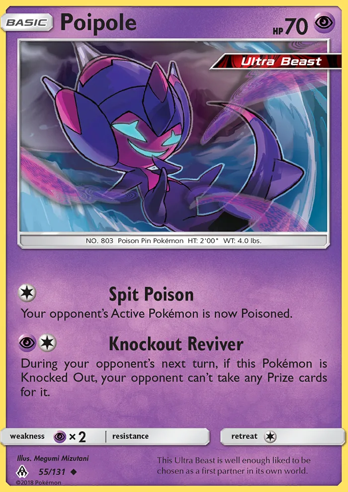 Poipole · Forbidden Light 55/131