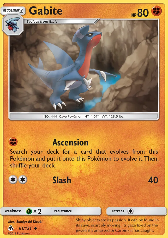 Gabite · Forbidden Light 61/131