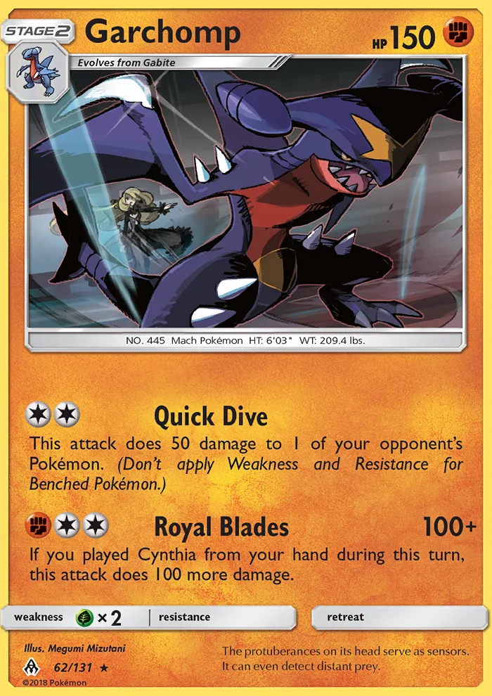 Garchomp · Forbidden Light 62/131