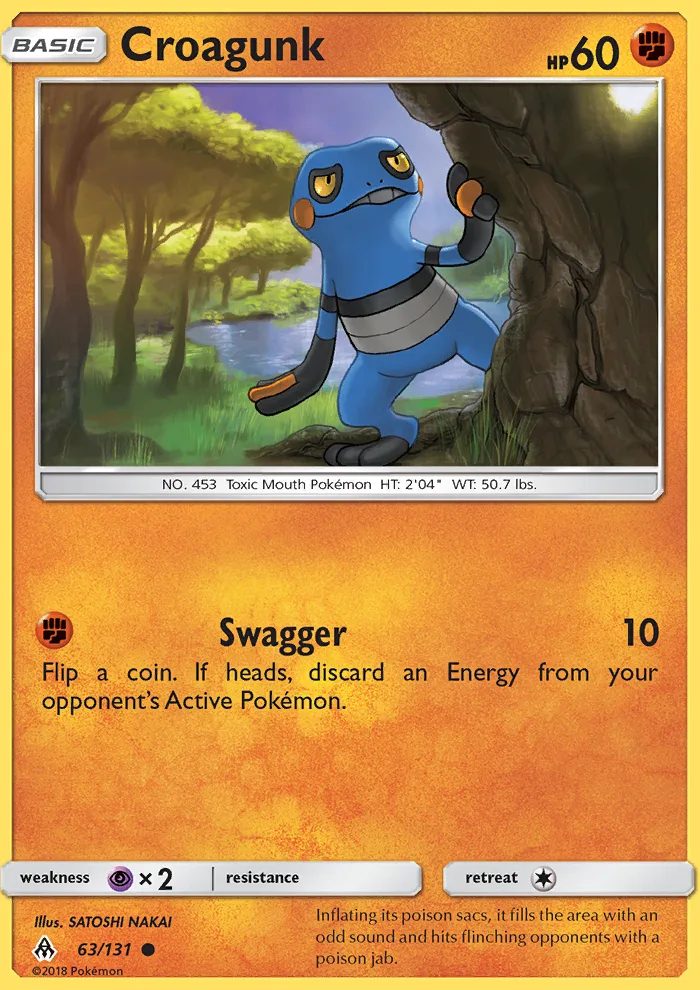Croagunk · Forbidden Light 63/131