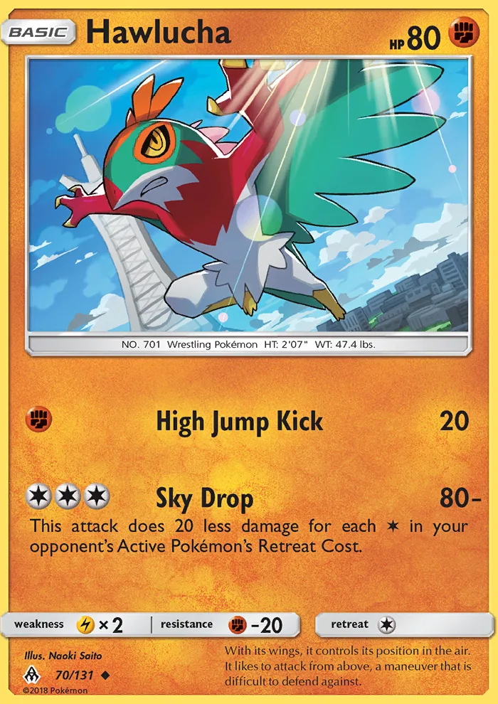 Hawlucha · Forbidden Light 70/131