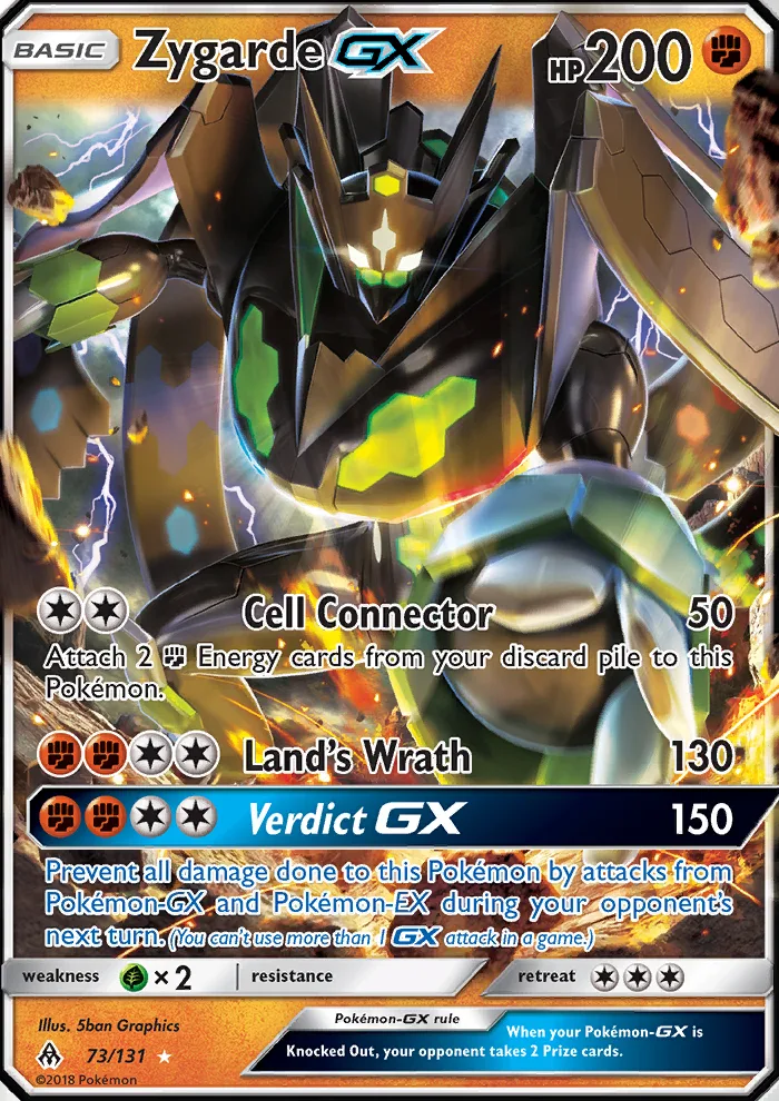 Zygarde GX · Forbidden Light 73/131