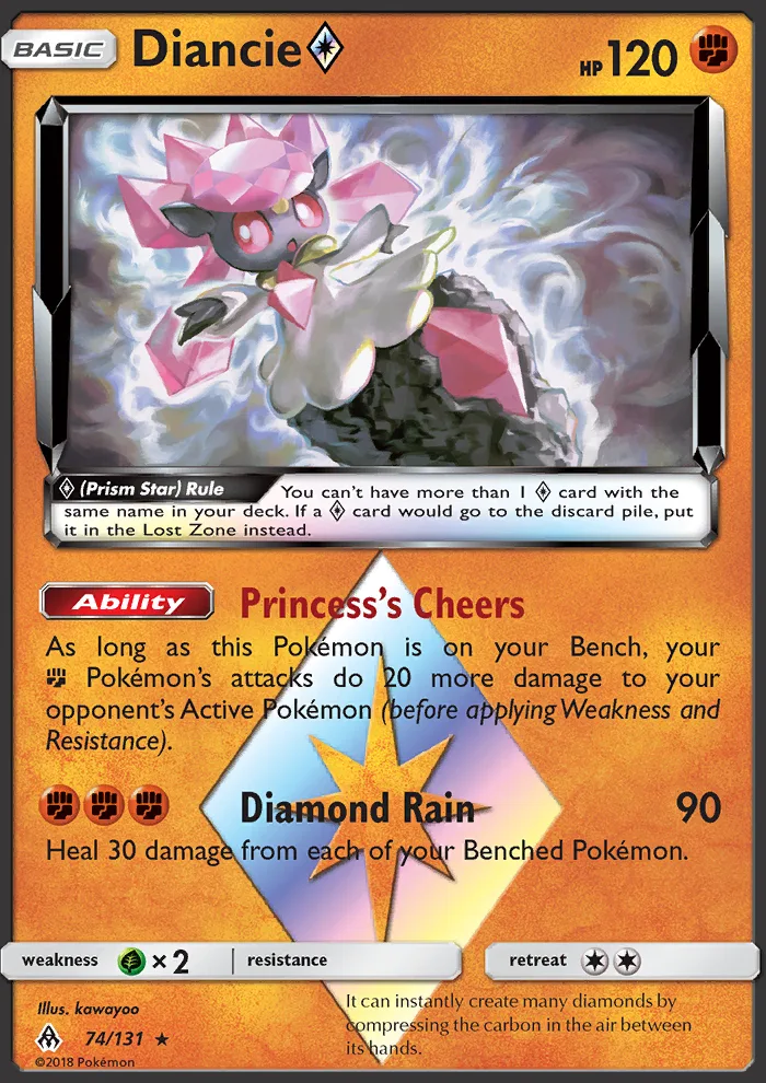 Diancie ◇ · Forbidden Light 74/131