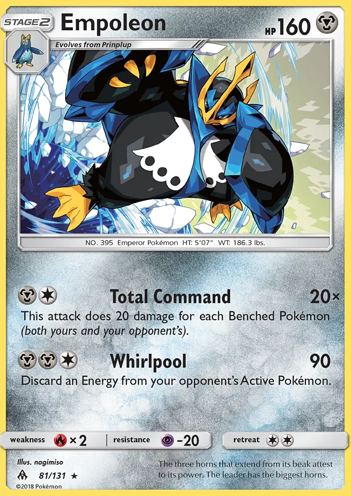 Empoleon · Forbidden Light 81/131
