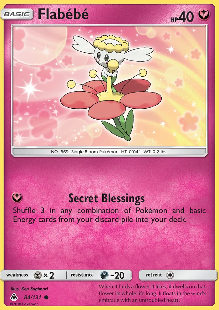 Flabébé · Forbidden Light 84/131