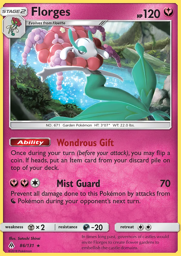 Florges · Forbidden Light 86/131