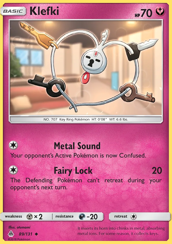 Klefki · Forbidden Light 89/131