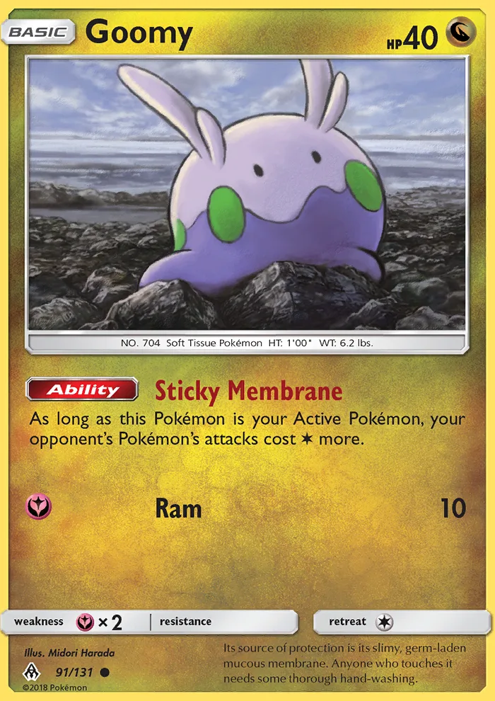 Goomy · Forbidden Light 91/131