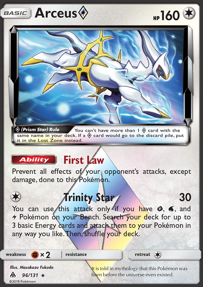 Arceus ◇ · Forbidden Light 96/131