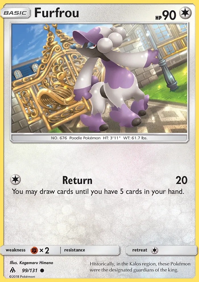 Furfrou · Forbidden Light 99/131