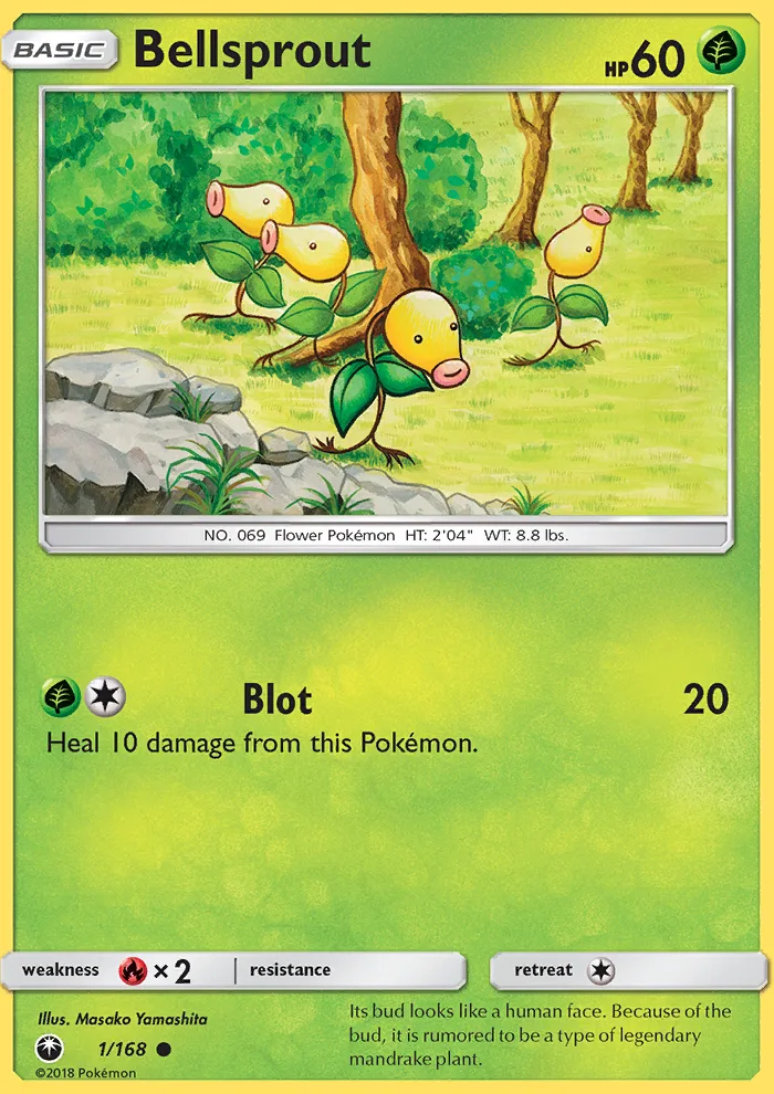 Bellsprout · Celestial Storm 1/168