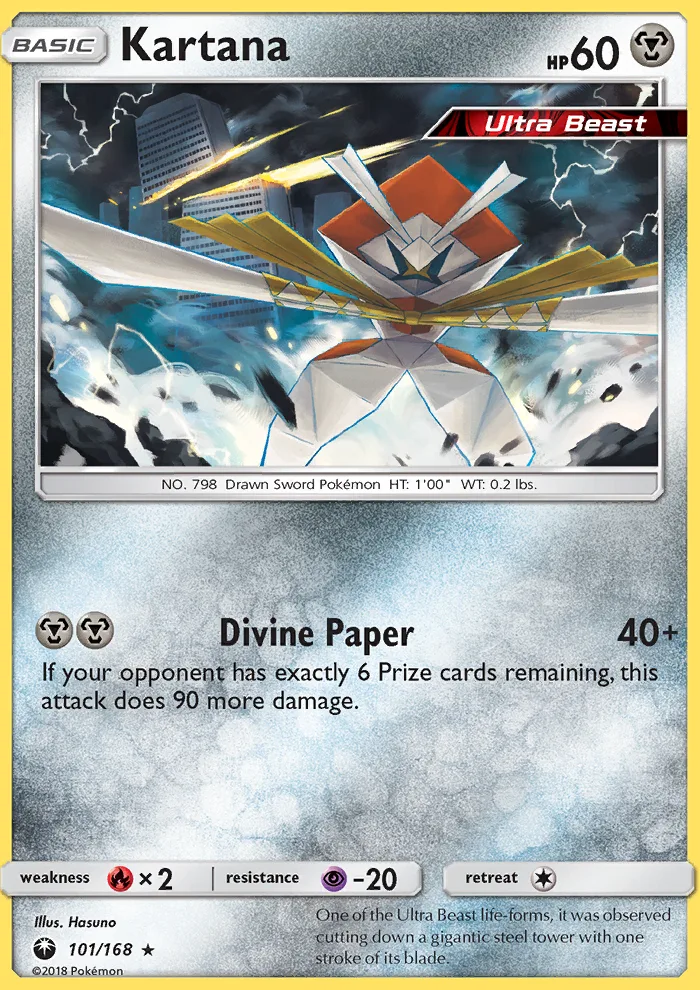 Kartana · Celestial Storm 101/168