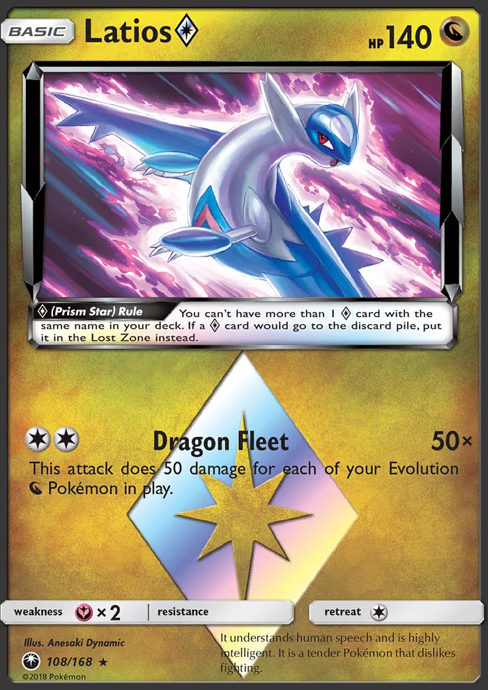 Latios ◇ · Celestial Storm 108/168