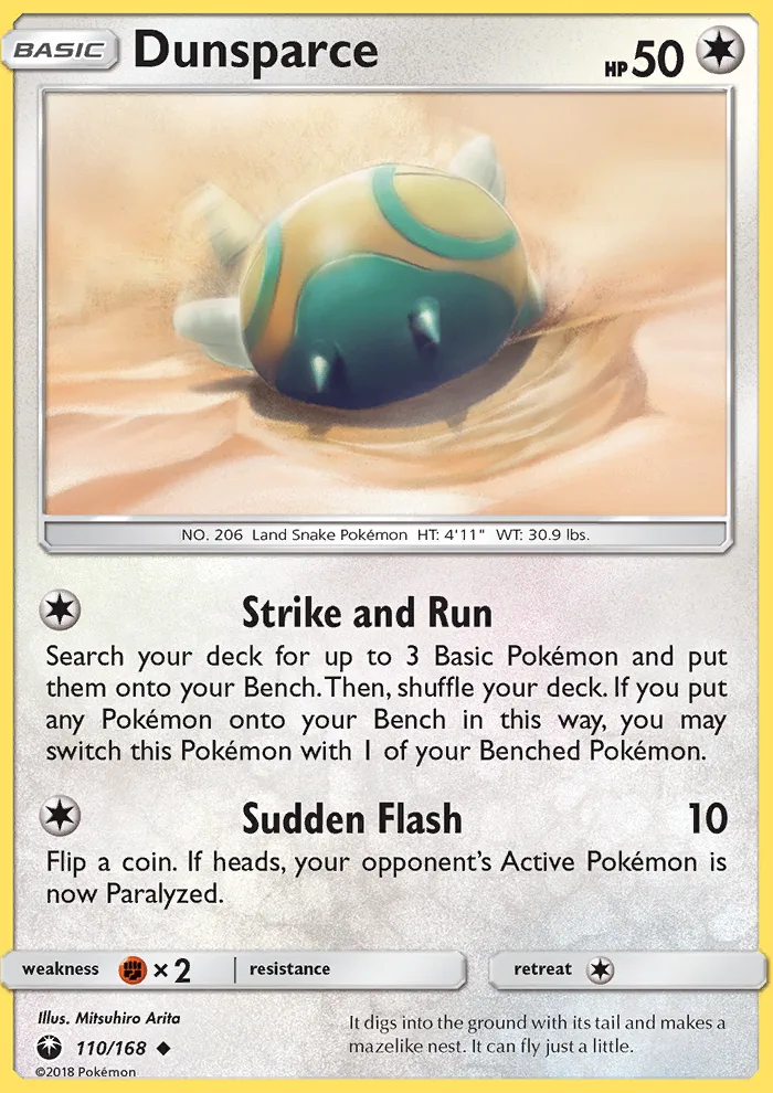 Dunsparce · Celestial Storm 110/168