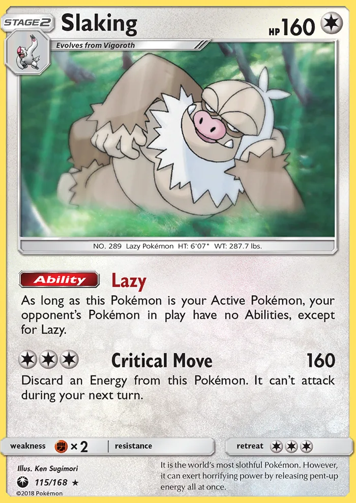 Slaking · Celestial Storm 115/168