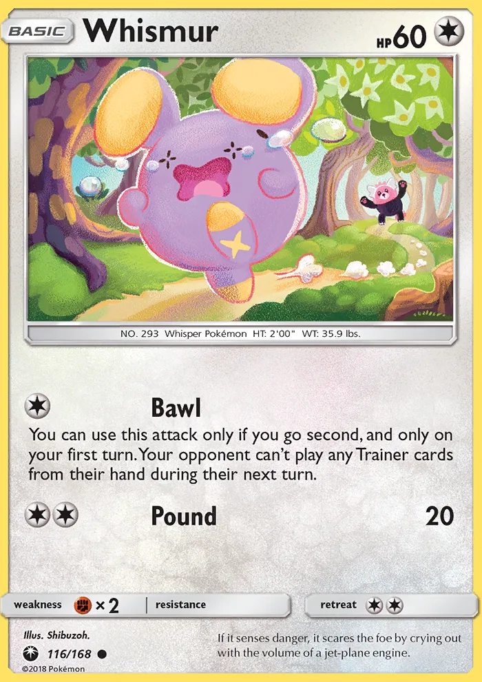 Whismur · Celestial Storm 116/168