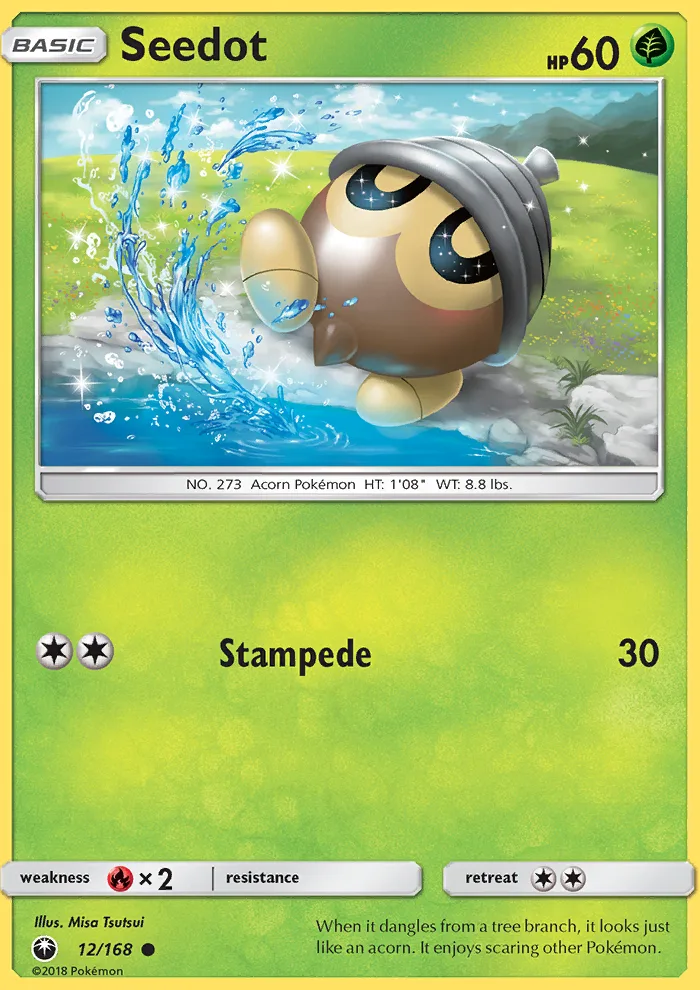 Seedot · Celestial Storm 12/168