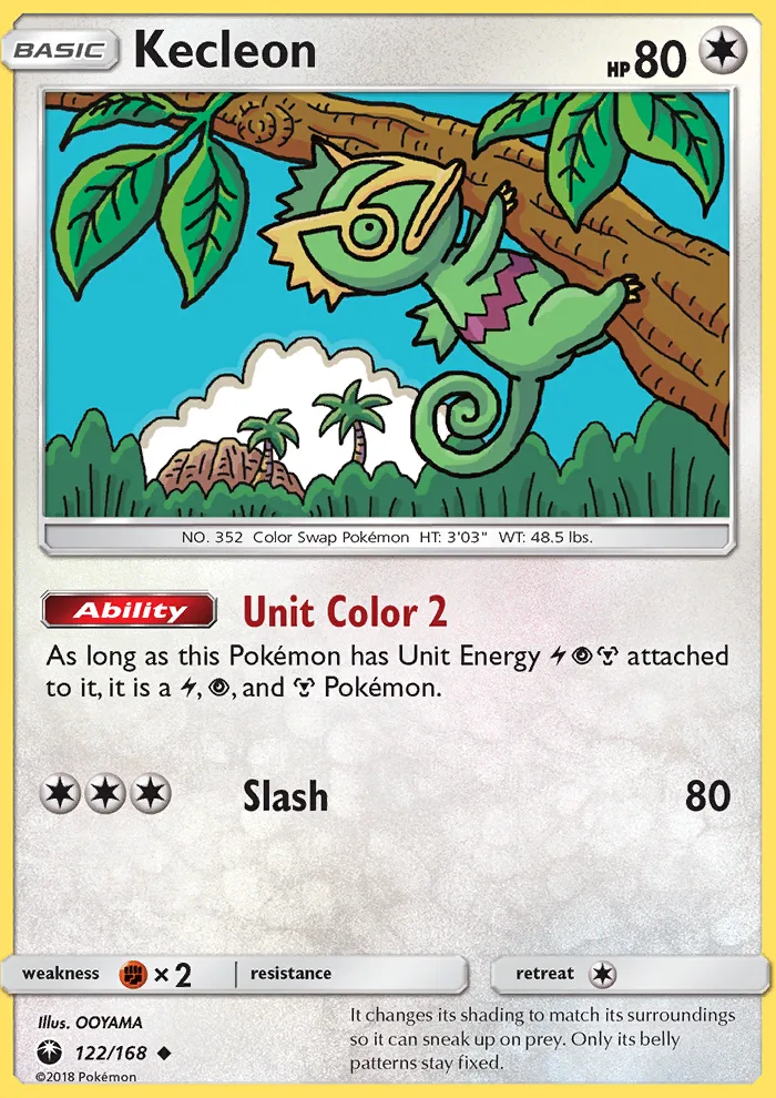 Kecleon · Celestial Storm 122/168