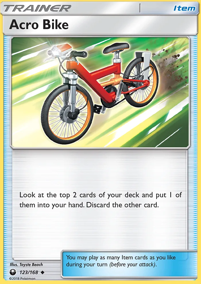 Acro Bike · Celestial Storm 123/168