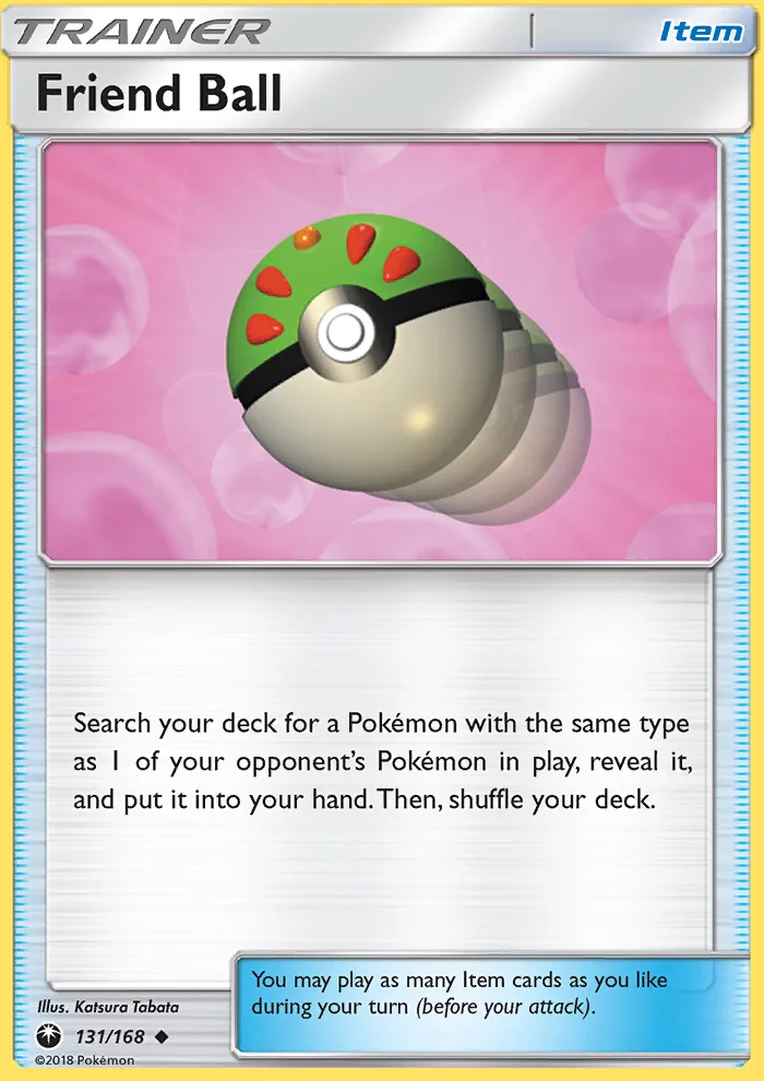 Friend Ball · Celestial Storm 131/168