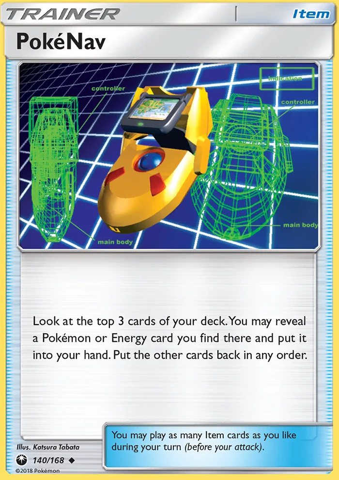 PokéNav · Celestial Storm 140/168