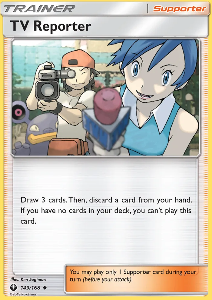 TV Reporter · Celestial Storm 149/168