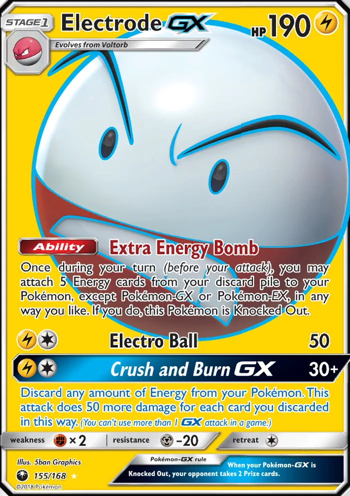 Electrode GX · Celestial Storm 155/168