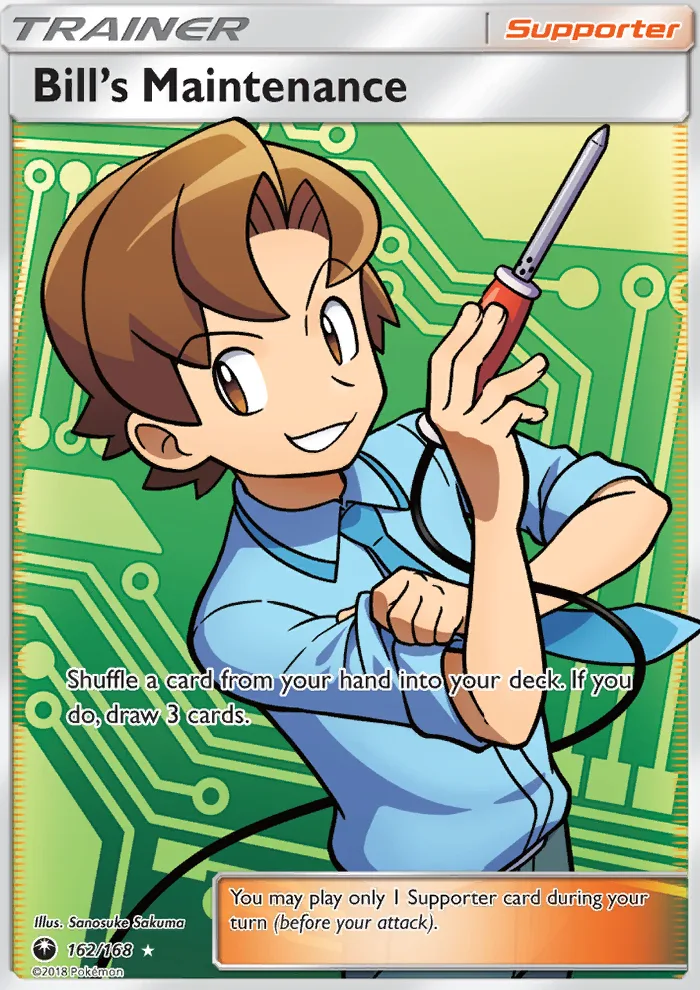 Bill’s Maintenance · Celestial Storm 162/168